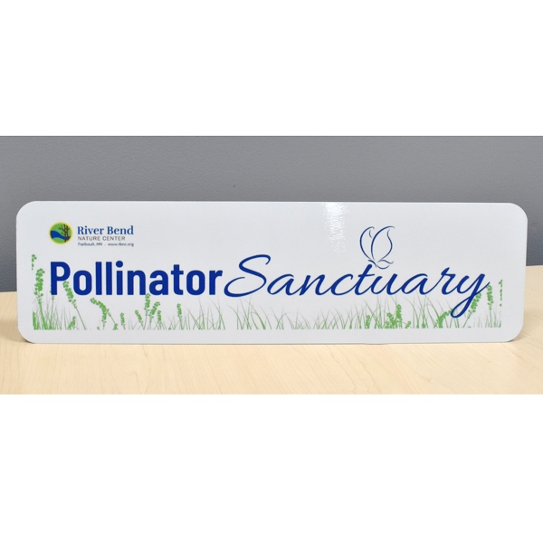 Pollinator Sanctuary Signs